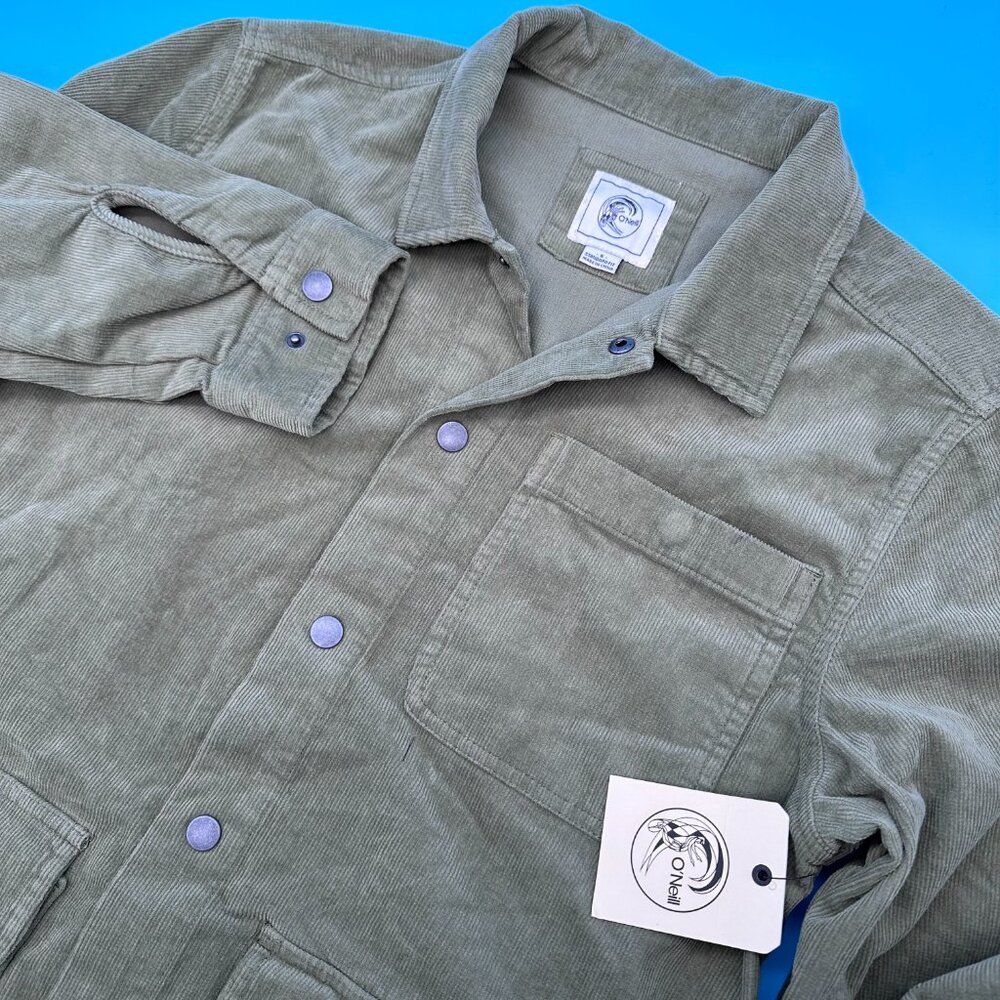 O'Neill Unisex O'riginals Trails‎ Corduroy Chore Barn Jacket, Size S, Dust Green